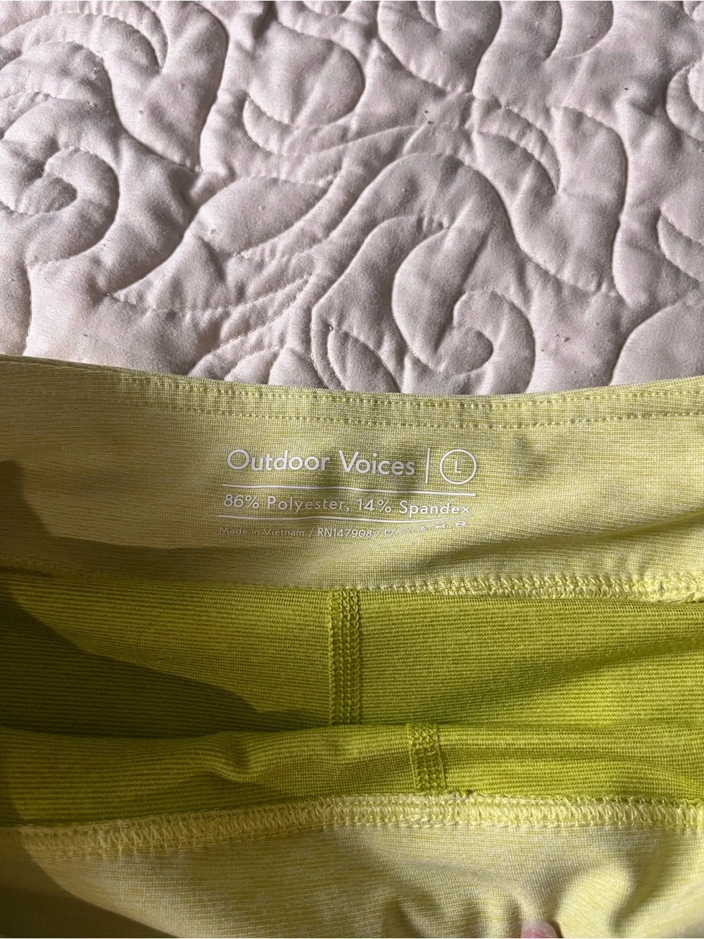 Outdoor Voices Athletic Skort - Lightweight Activewear Size Large